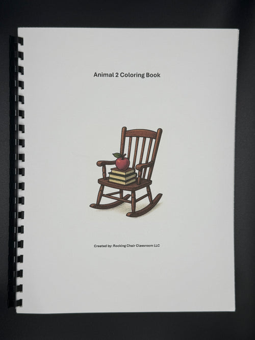 Animal 2 Coloring Book