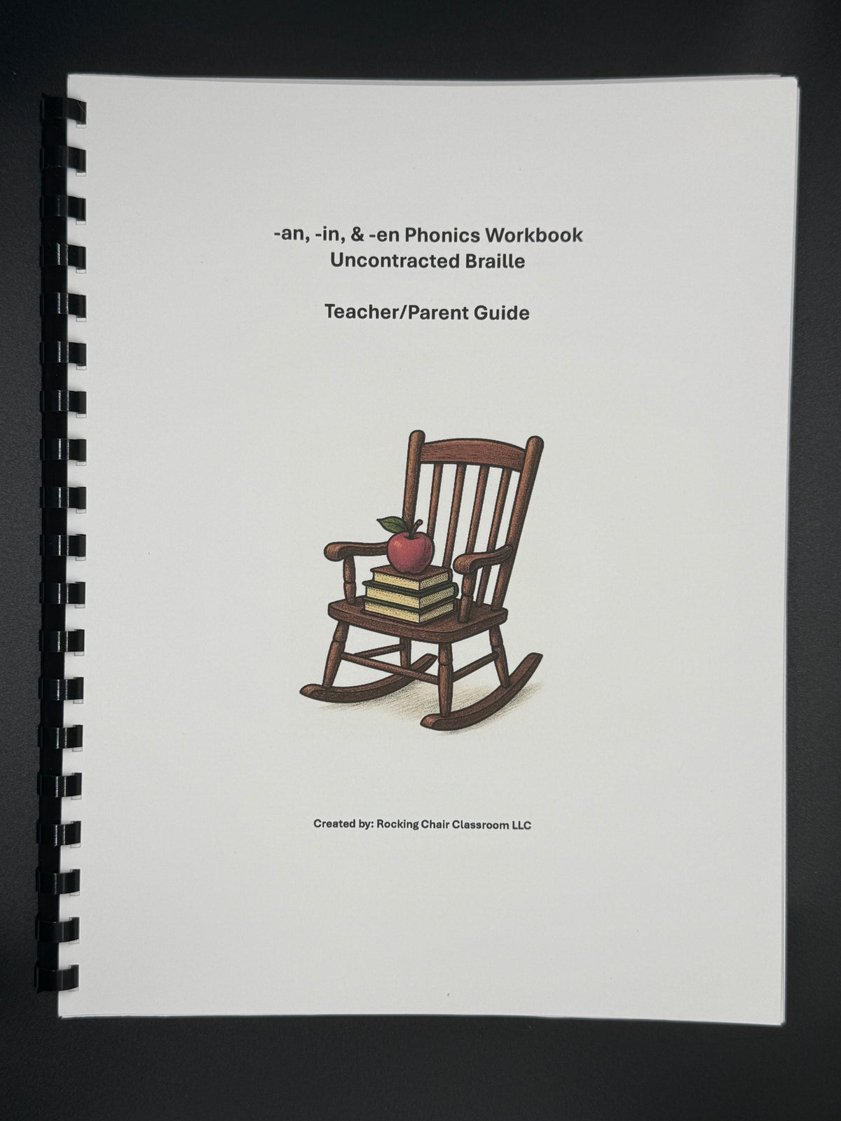 Braille Phonics: Series 1: Book 2 -an, -in, -en (uncontracted)