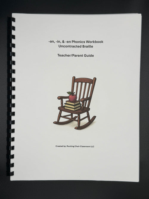 Braille Phonics: Series 1: Book 2 -an, -in, -en (uncontracted)