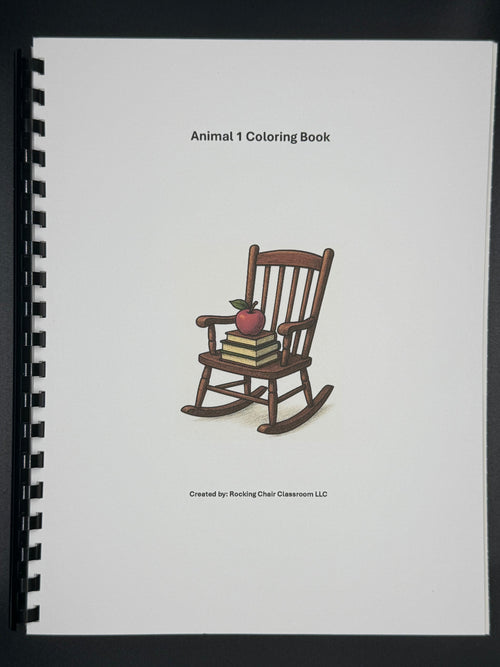 Animal 1 Coloring Book